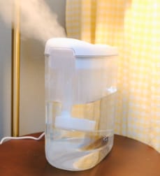 Customer photo review of 透明なミニ卓上加湿器 Mini Zero (J20)