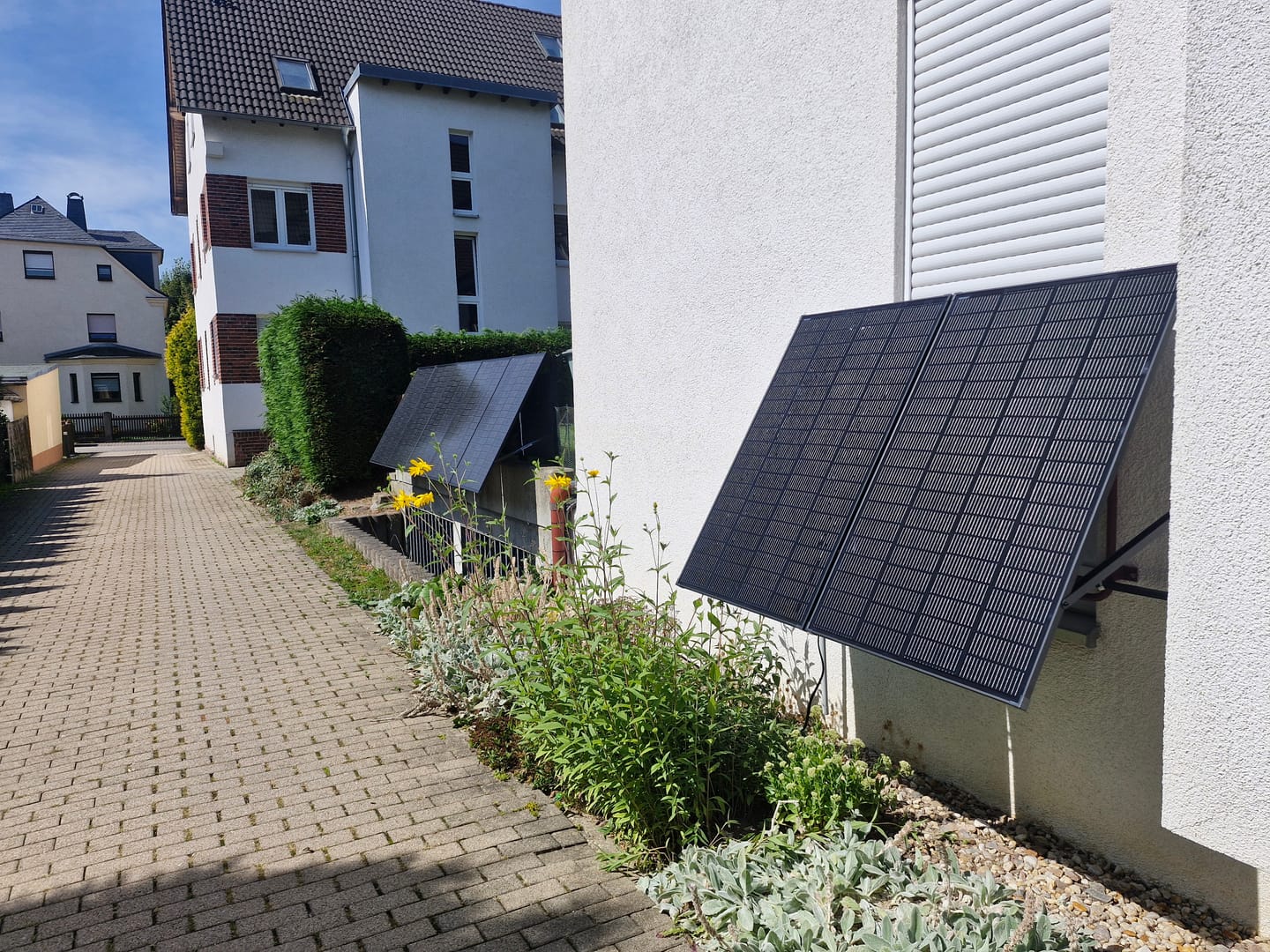 Customer photo review of Ray 200W Solarmodul Komplett Schwarz