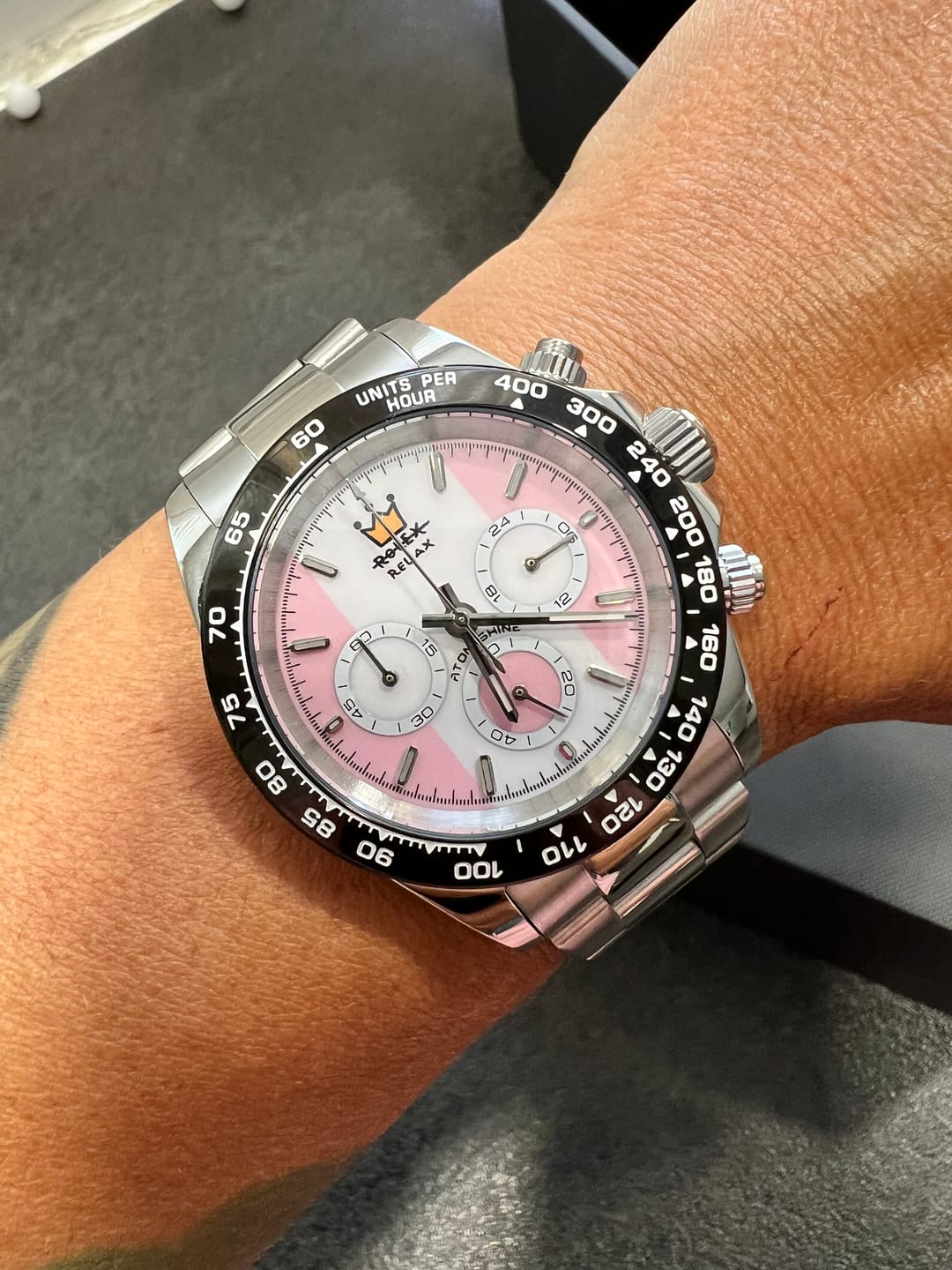 Customer photo review of VELOCIREX CLASSIC WATCH