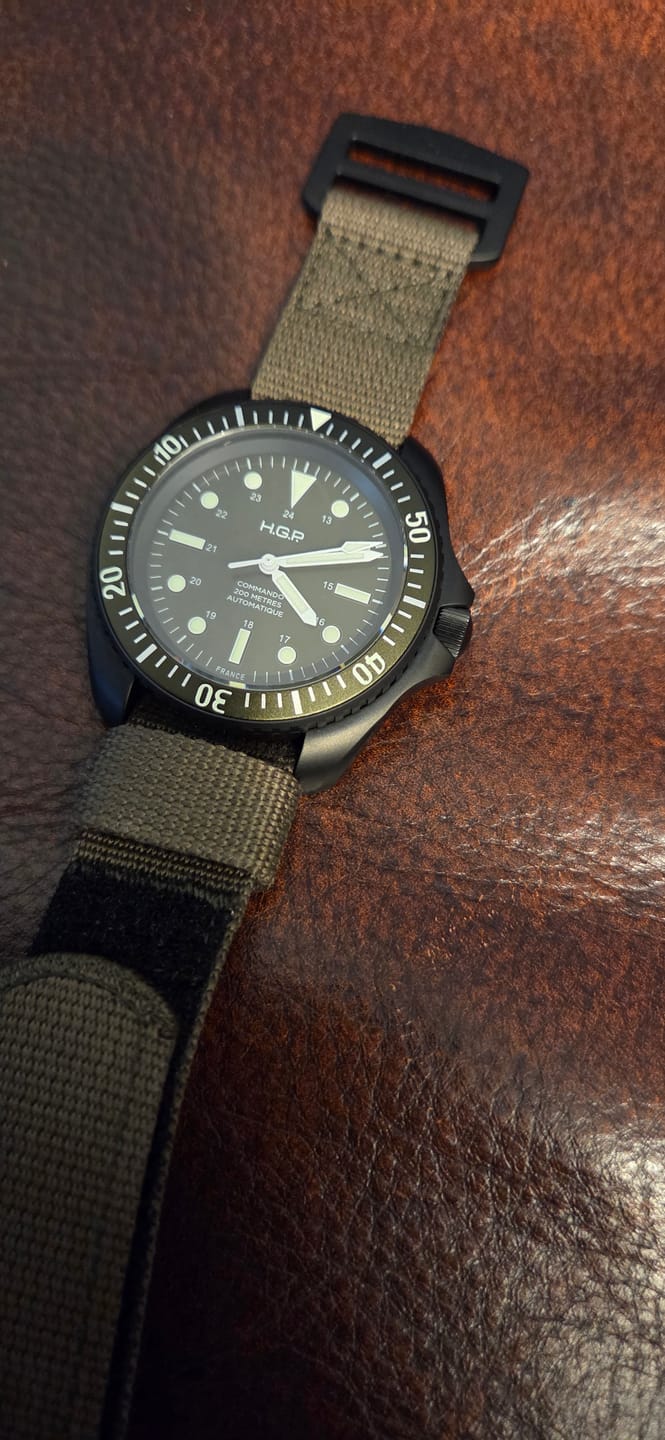 Customer photo review of PVD Glomar Explorer - Hook & Loop Strap - Black