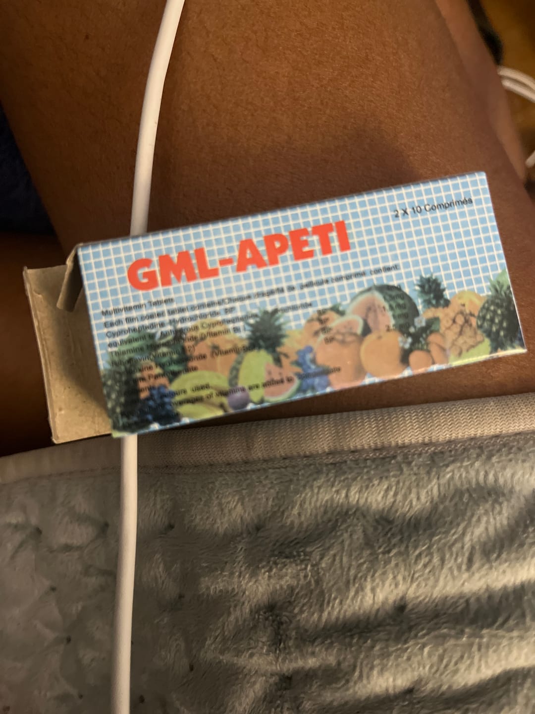 Customer photo review of GML Apeti Pills for Appetite & Weight Gain Support
