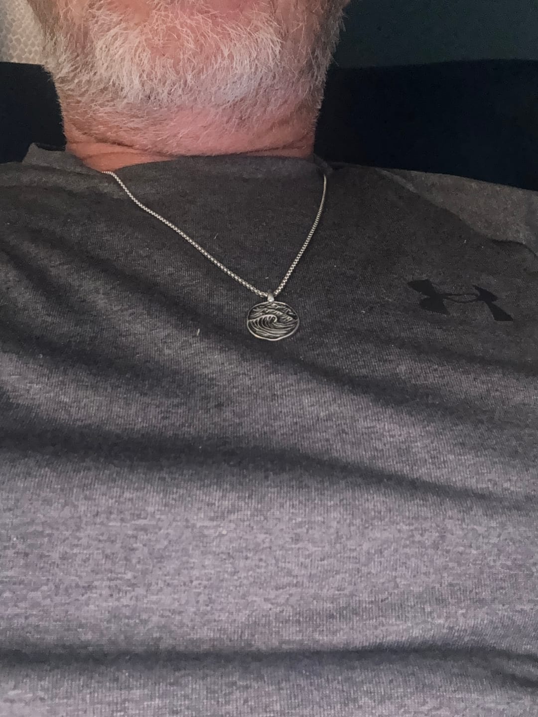 Customer photo review of Jeffreys Bay Wave Necklace