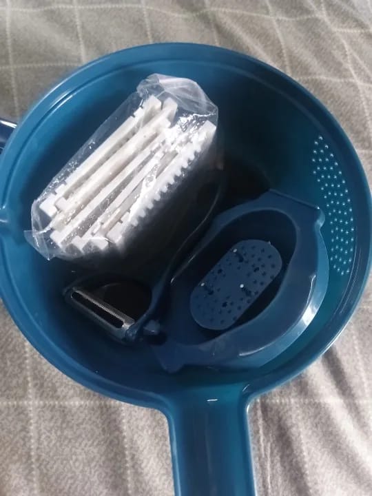Customer photo review of 9-in-1 Vegetable Chopper, Slicer & Shredder