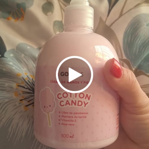 Customer photo review of Crema de Manos y Pies - Cotton Candy 500 ml