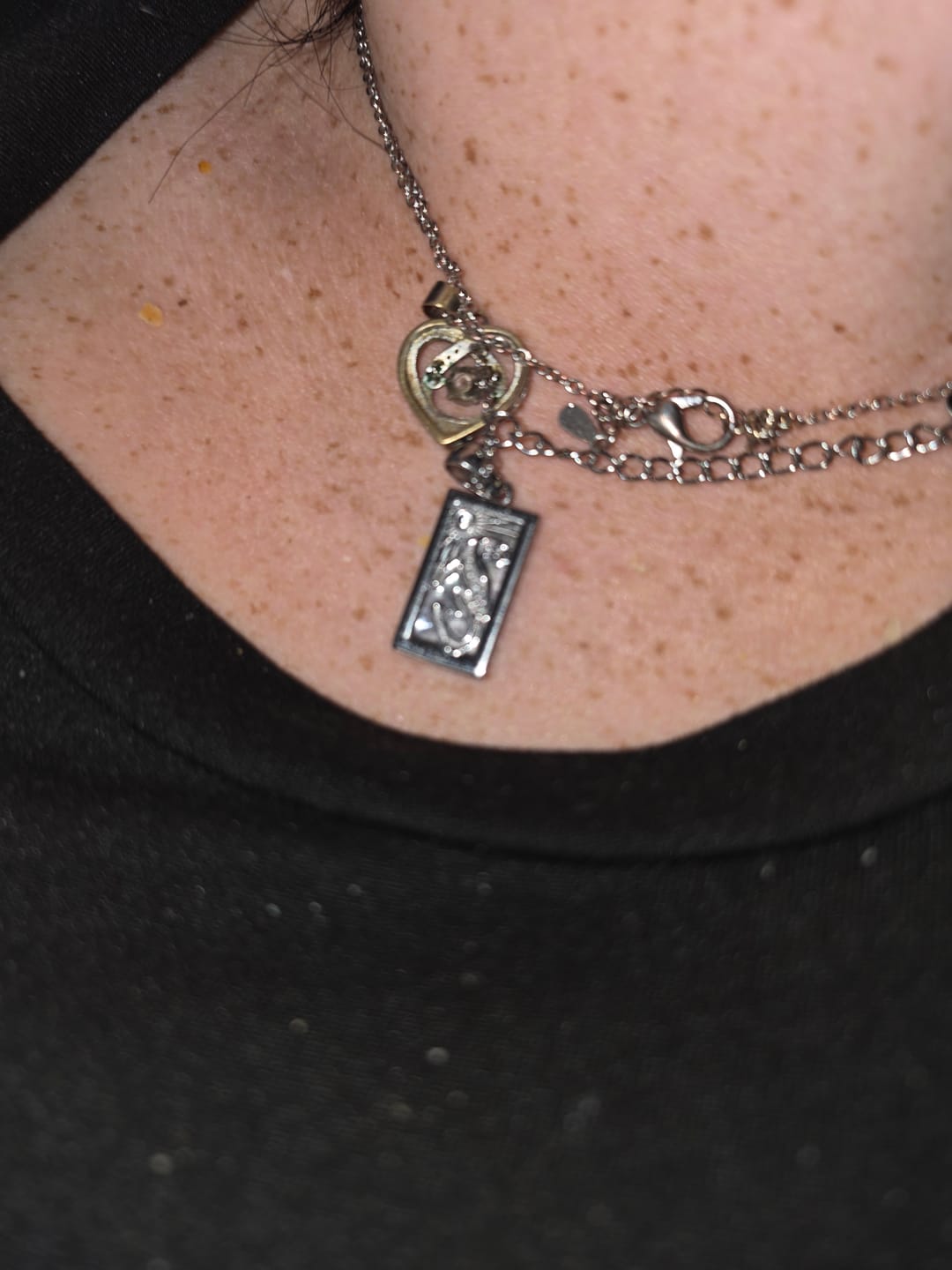 Customer photo review of Strength -Tarot Card Necklace