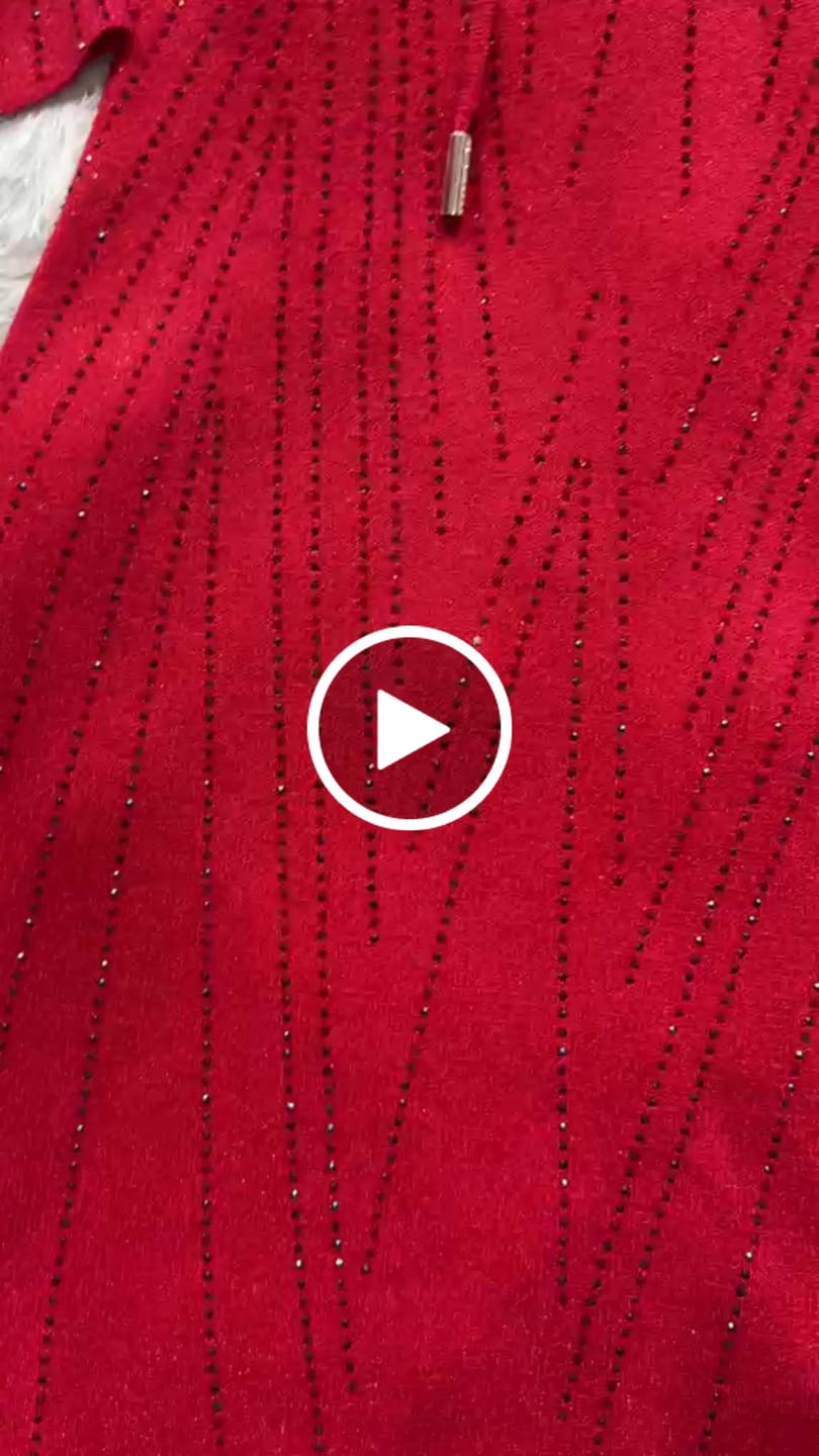 Customer video review of Scarlet Diamond Long Sleeve Mini Dress