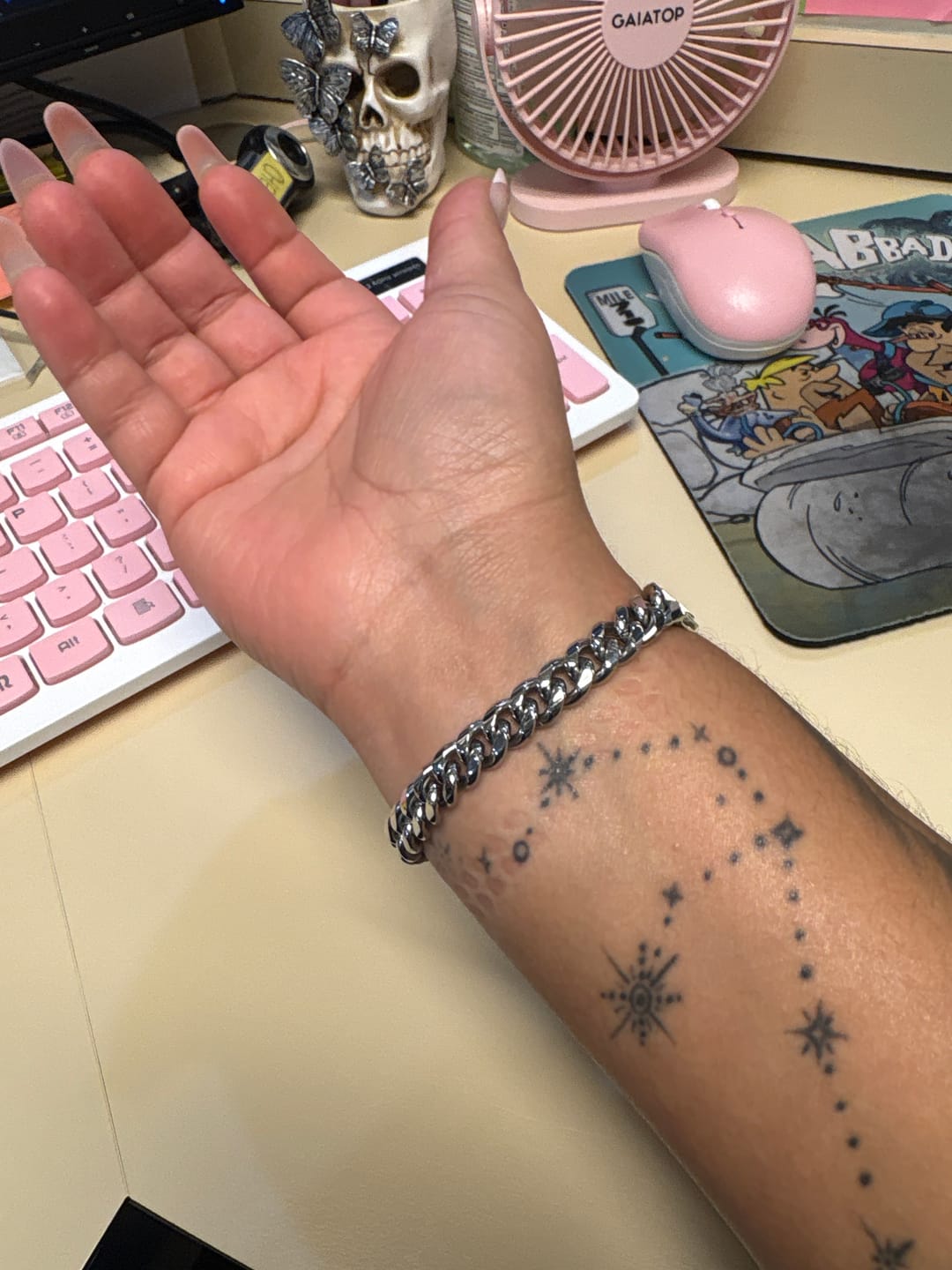 Customer photo review of Cuban Link Bracelet - 8mm