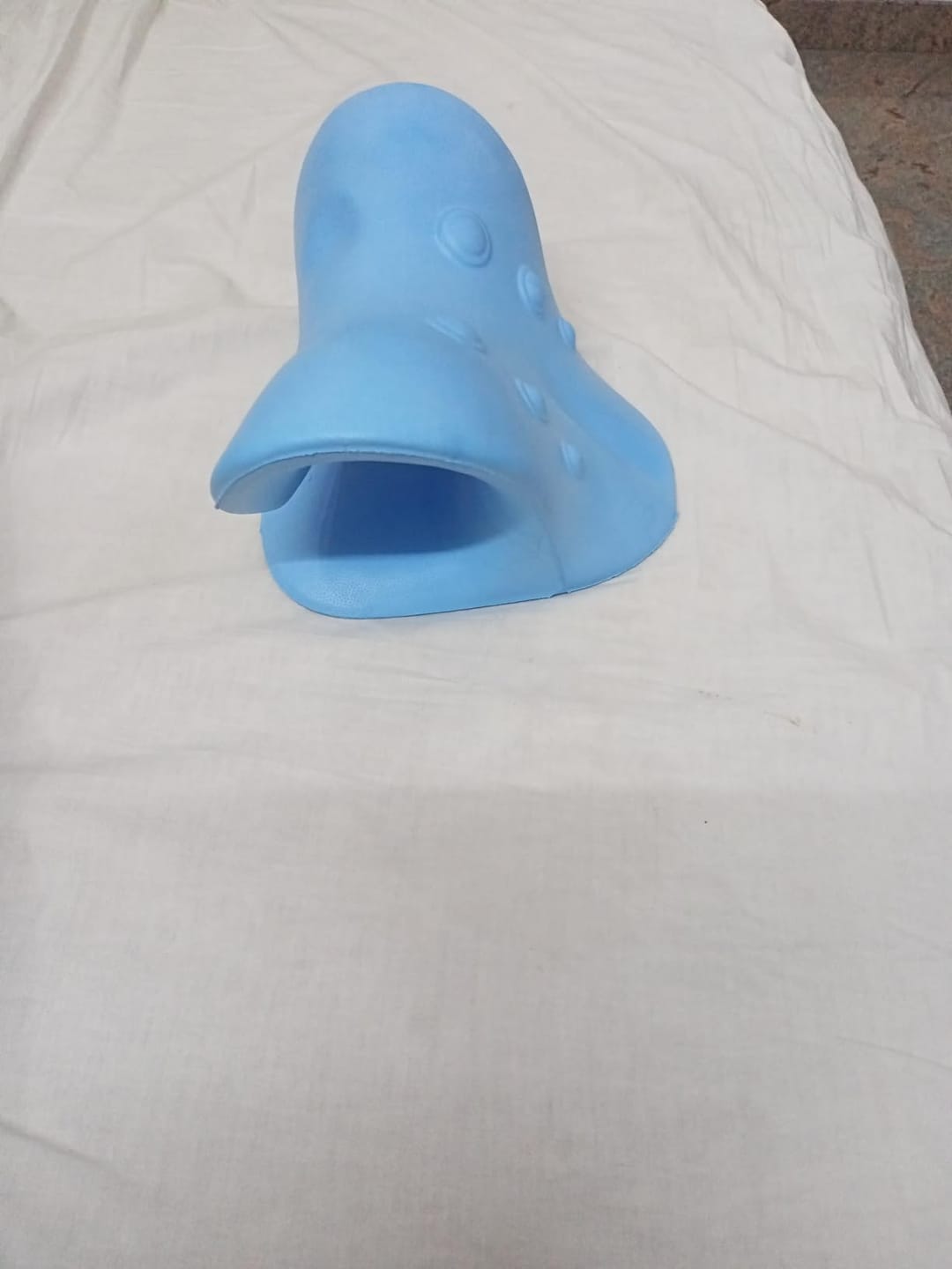 Customer photo review of NeckEase™ Cervical Neck Relaxer — Ergonomic Pain Relief Pillow