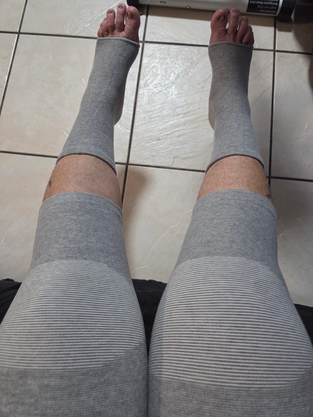 Customer photo review of Premium Anti-Fatigue Bamboo Footsleeves