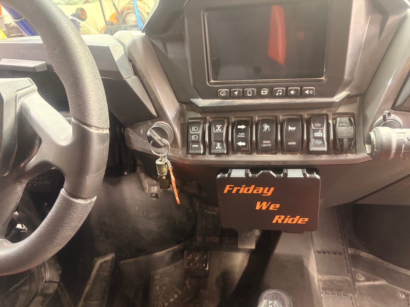 Customer photo review of Stash Box for 2024–2026 Polaris RZR XP and XPS 1000 – Factory-Fit Storage