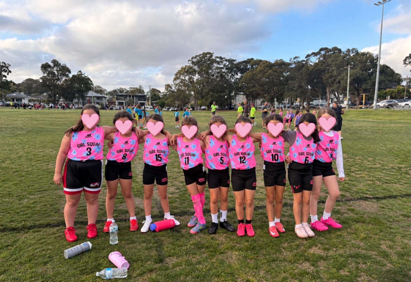 Customer photo review of Flower Sports Singlet - Pink