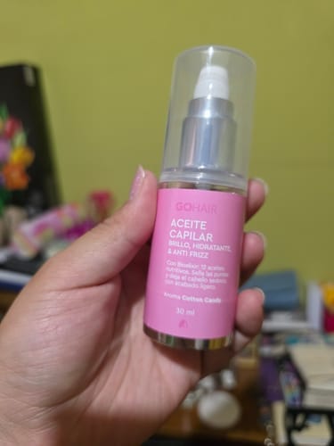Customer photo review of Aceite Capilar HIDRATANTE Cotton Candy Go Hair 30 ml