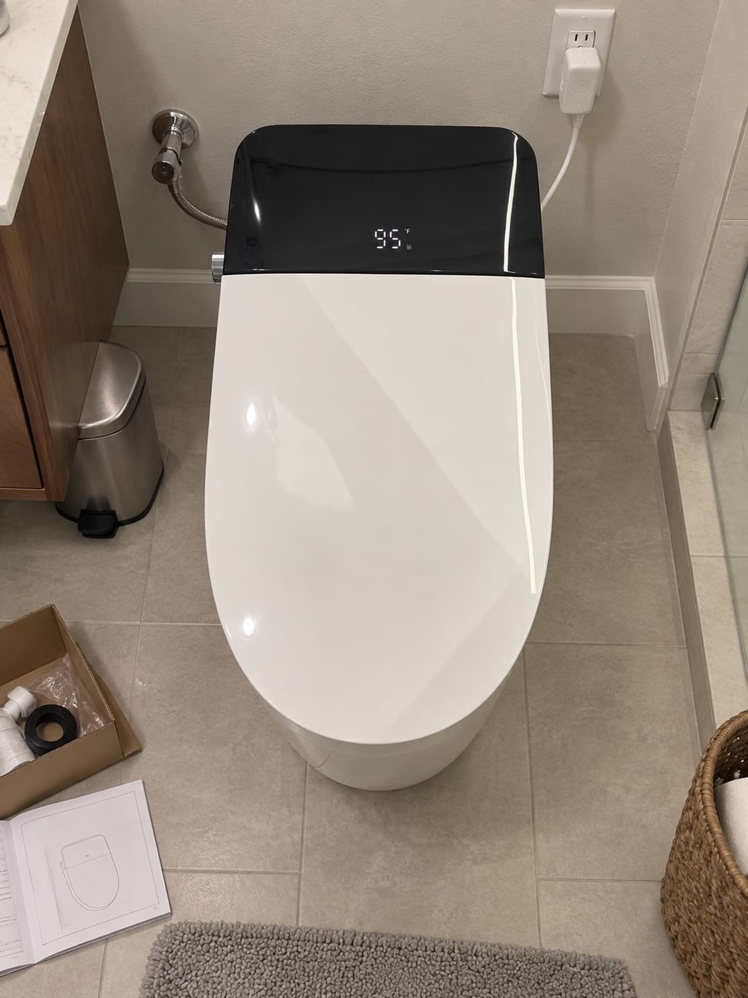 Customer photo review of SERIN Smart Toilet