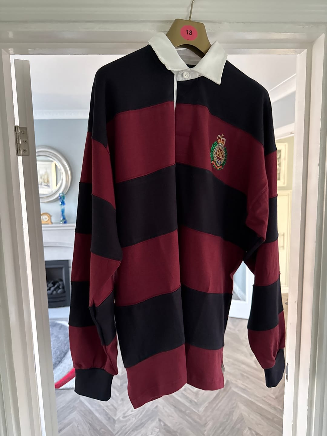 Customer photo review of RE Cap Badge Rugby Shirt *LIMITED STOCK*