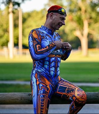 Customer photo review of Hot Bot Male Costume