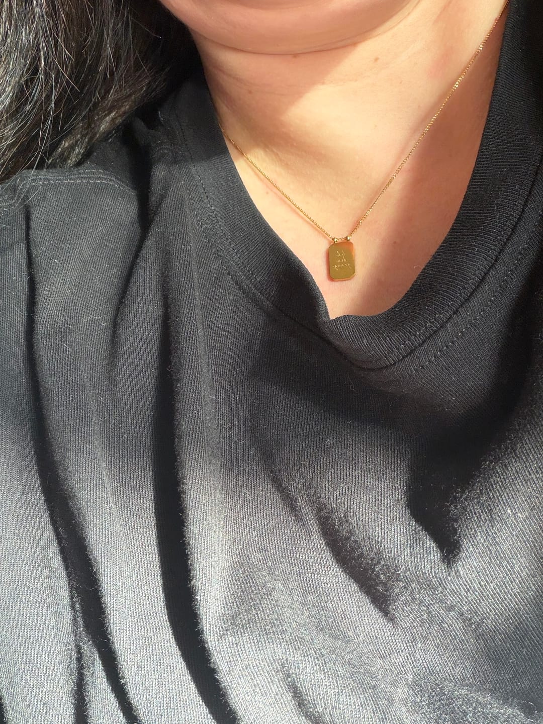 Customer photo review of Halskette "Ich bin genug."