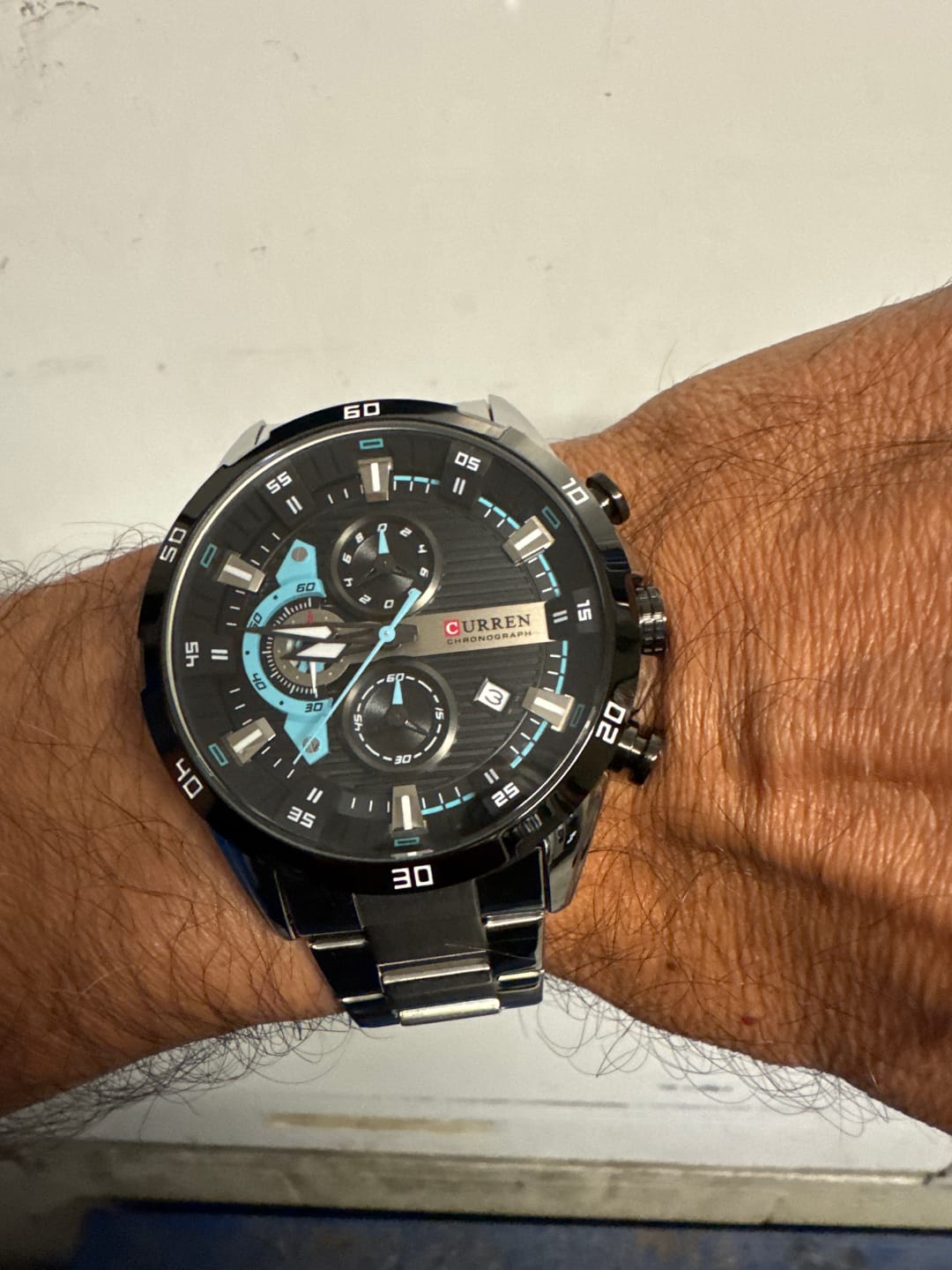 Customer photo review of Curren Madrid® orologio uomo acciaio