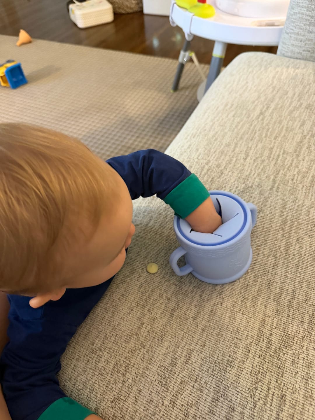 Customer photo review of Coastal Cup: Nontoxic Snack Cup With Lid