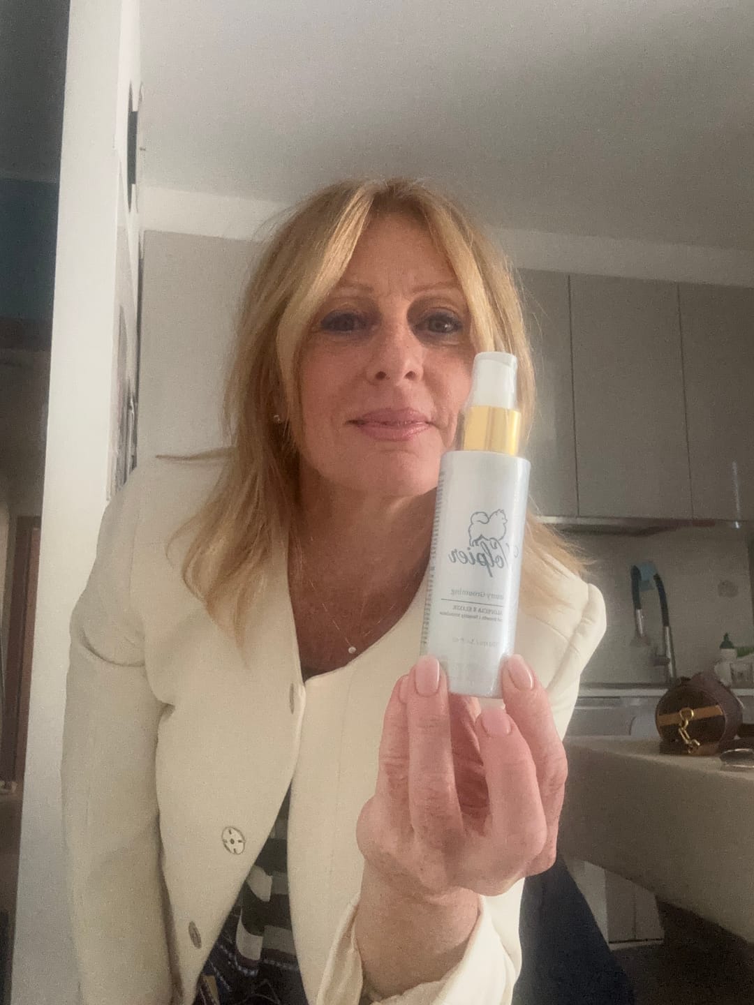Customer photo review of Volpier Elixir ™| Lozione dermatologica avanzata per BSD, Alopecia X e rigenerazione del mantello