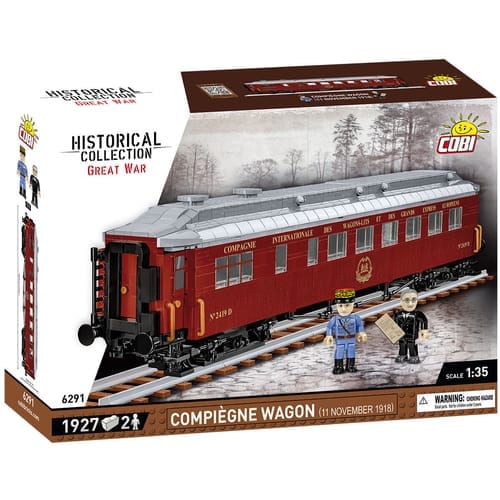 Customer photo review of COBI Compiègne Wagon (11 June 1918) Train Car : Set #6291