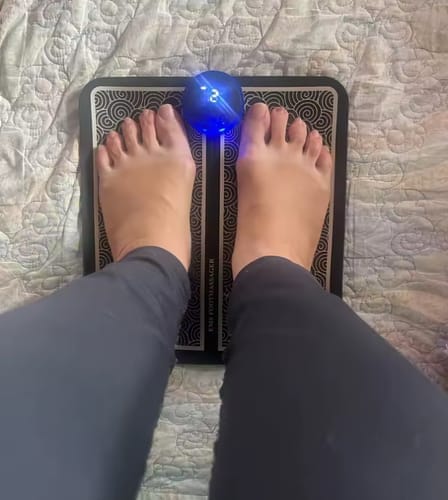 Customer photo review of NeuraFeet™ Reactiva el Pie Caído Desde Casa