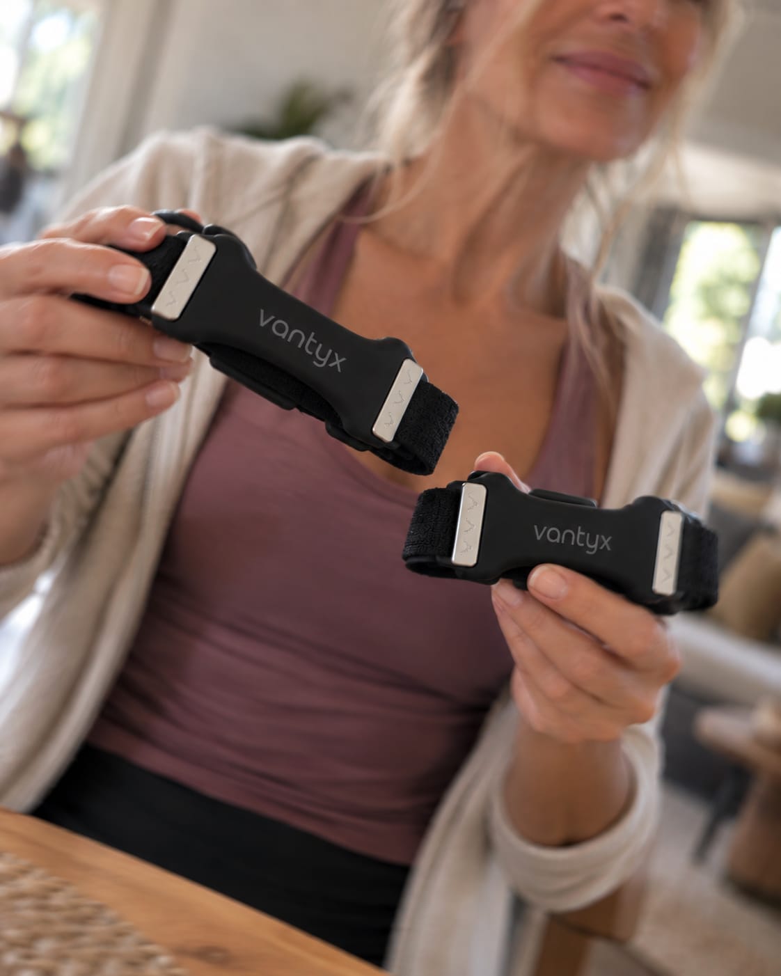 Customer photo review of Patellaband – Gezielte Kniestütze