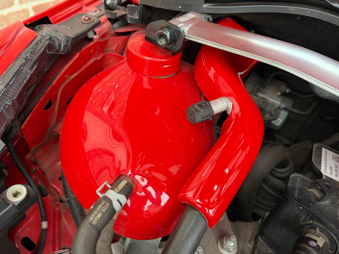 Customer photo review of Proform Rear Air Conditioning (A/C) Cover - Mk8/8.5 Fiesta & Mk2/2.5 Puma ST-Line, Mk2/2.5 Puma ST 1.0 MHEV (Plastic Finishes)