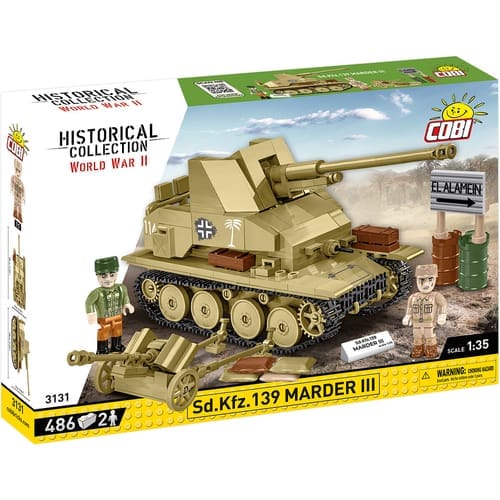 Customer photo review of COBI Sd. Kfz. 139 MARDER III Tank Destroyer: Set #3131