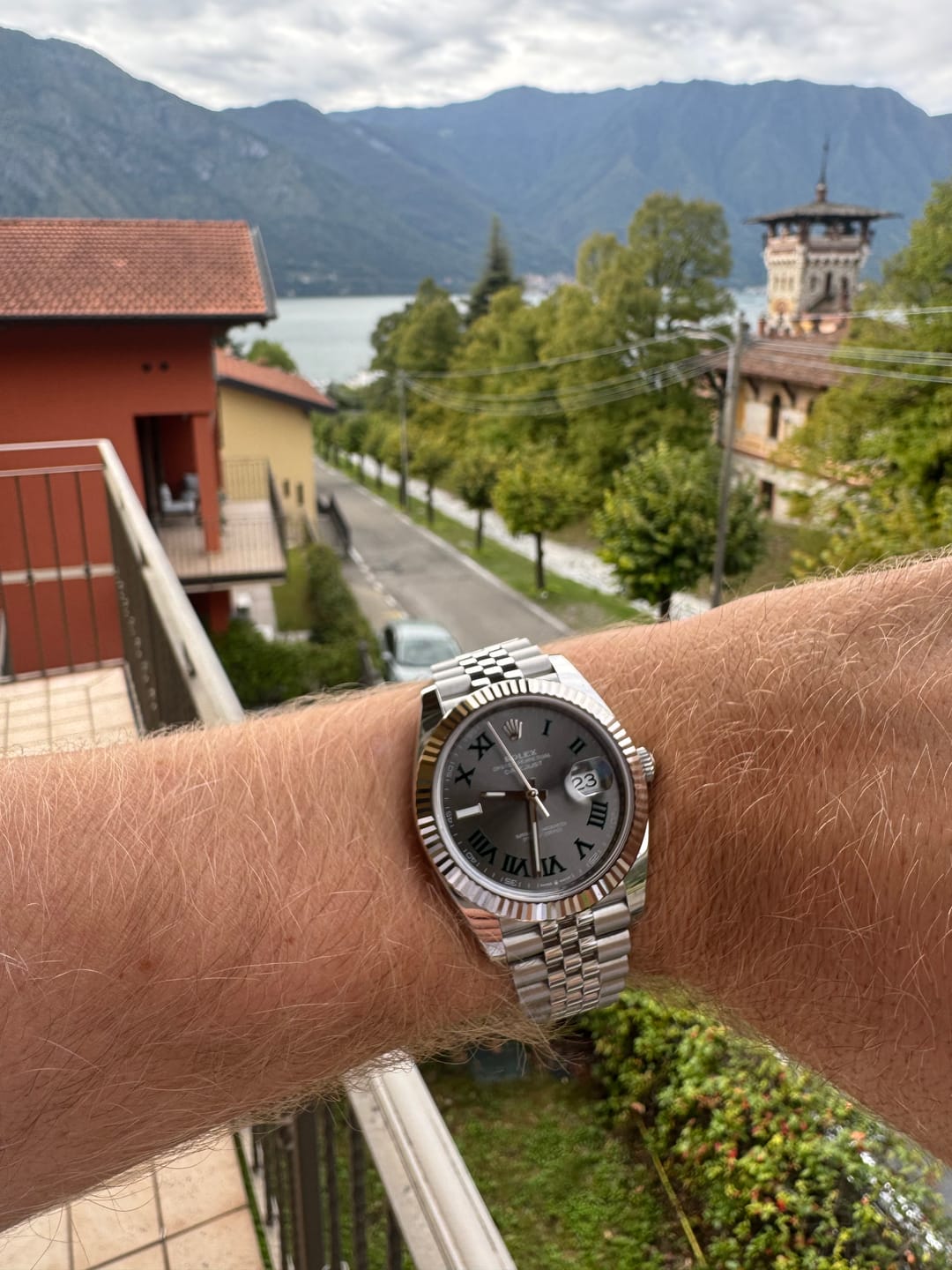 Customer photo review of Rolex Datejust 41 Wimbledon - 126334 - Full-Set