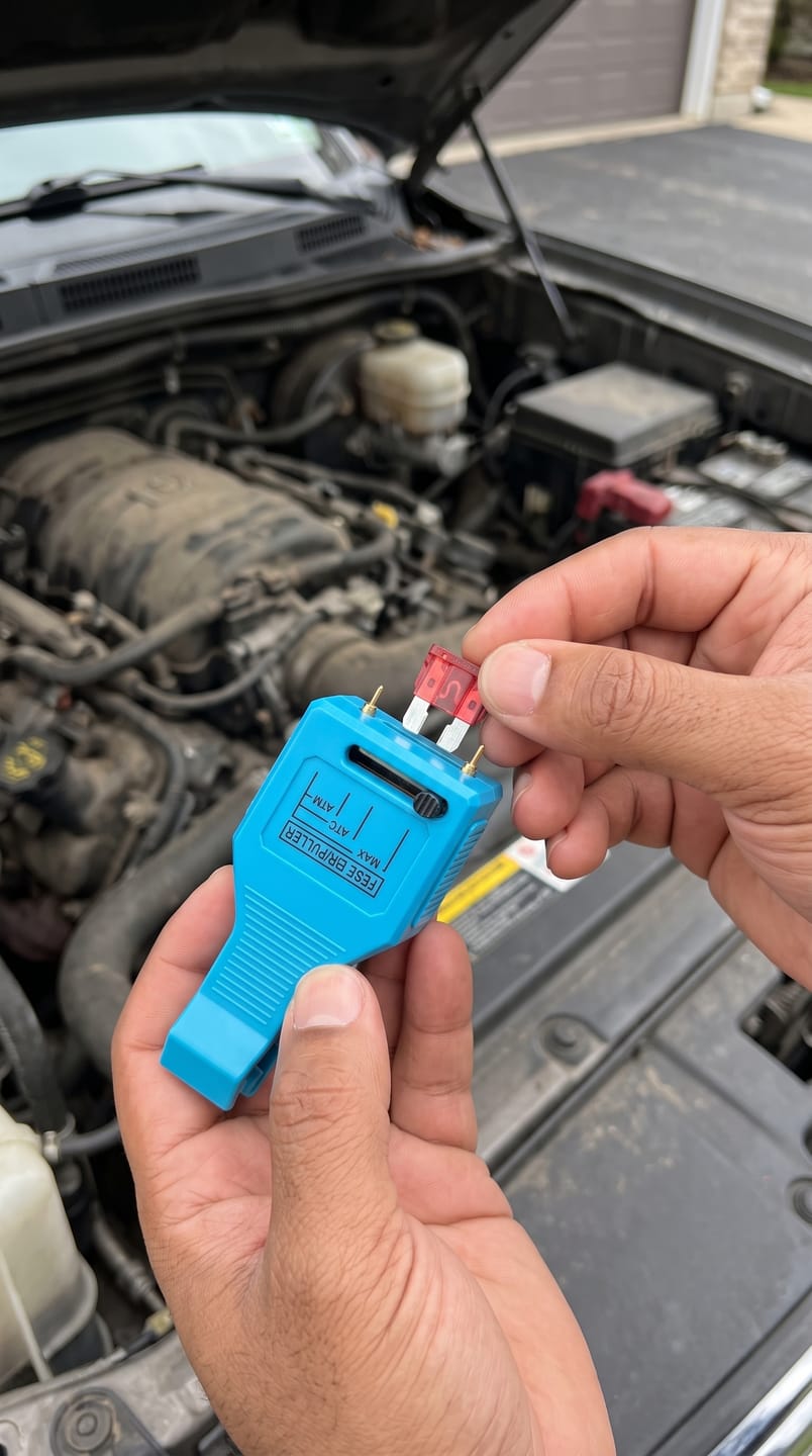 Customer photo review of BoltBuddy™ 2-in-1 Fuse Tester & Puller
