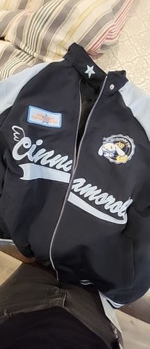 Customer photo review of Cinnamoroll Biker Fit Jacket