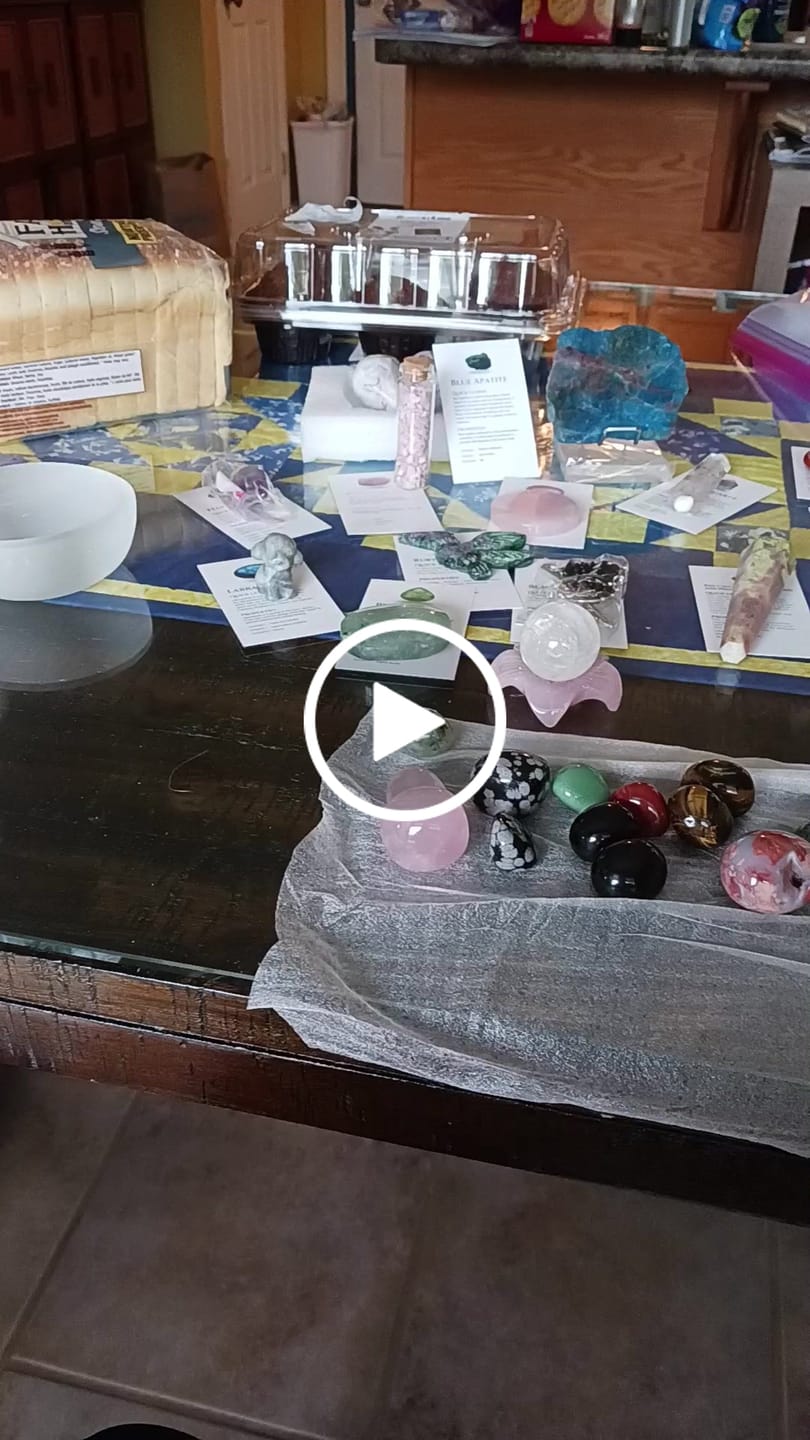 Customer video review of Crystal Abundance Scoop — 100% Certified Natural Crystals
