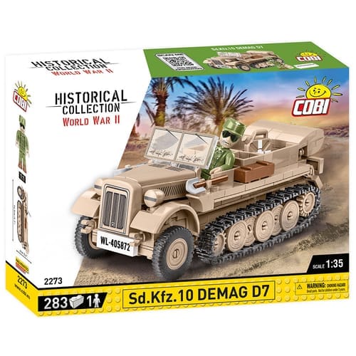 Customer photo review of COBI Sd.Kfz. 10 Demag D7: Set #2273