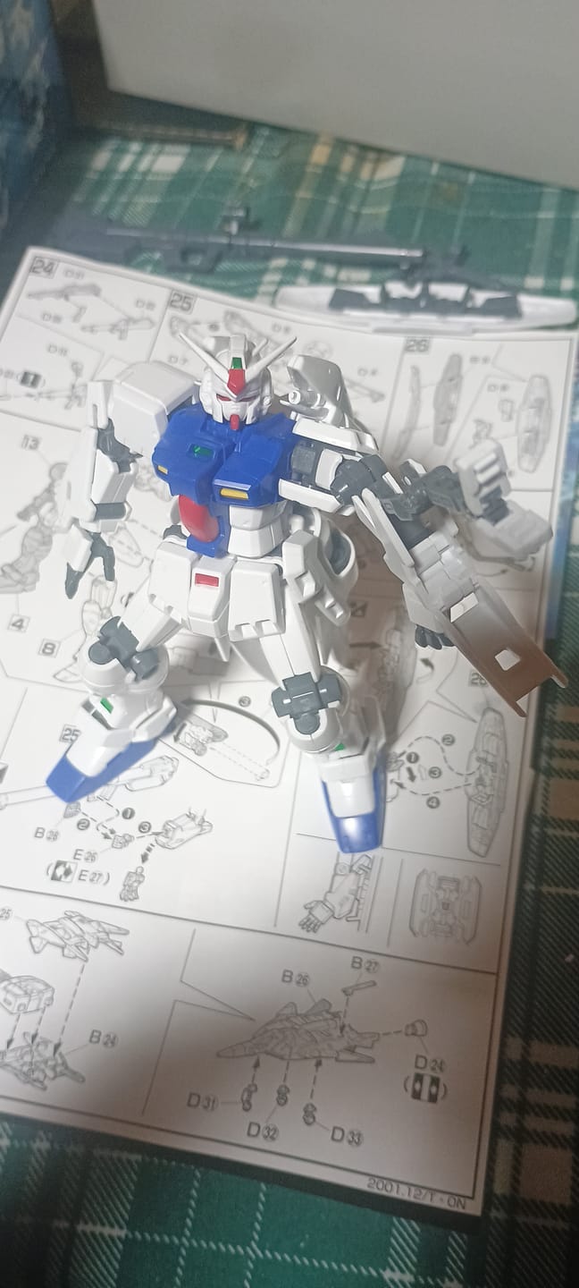 Customer photo review of 1/144 HGUC RX-78GP03S GUNDAM - Model Kit Articulado - Bandai