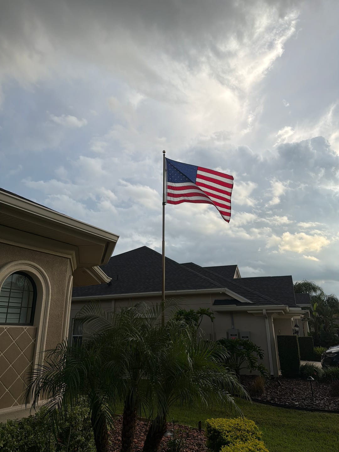 Customer photo review of 4' x 6' American Flag