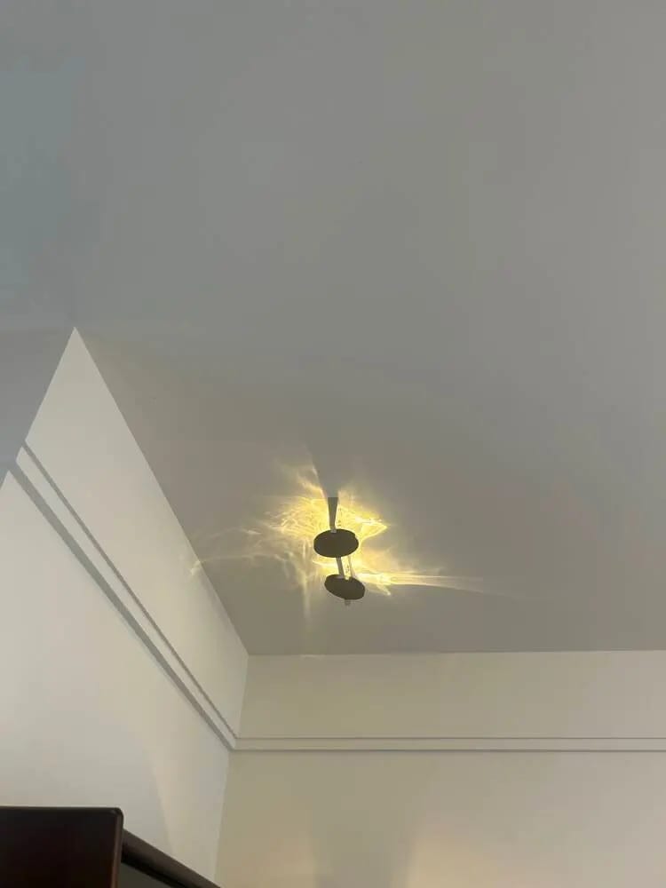 Customer photo review of Applique murale vagues lumineuses