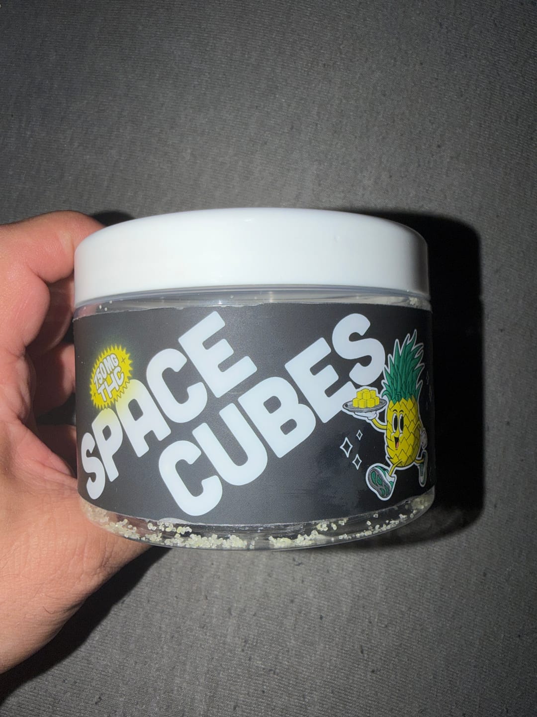 Customer photo review of THC Space Cubes 750mg