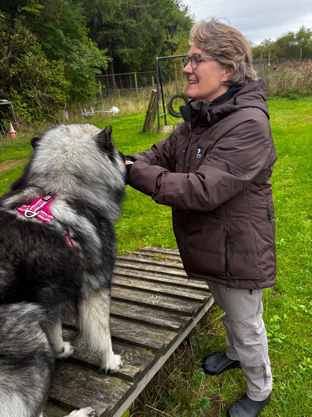 Customer photo review of KeepDry Overgangsjakke 3.0 I Bison I Skye