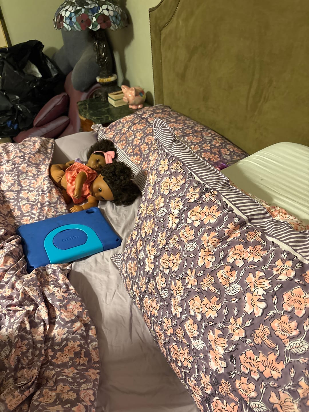 Customer photo review of Gulab Bagh Organic Percale Cotton Sheet Set