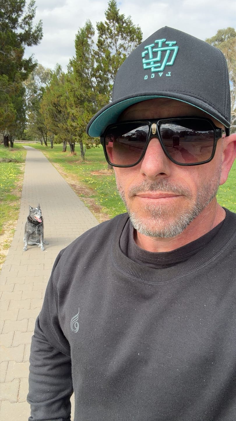Customer photo review of Deep Fit LVCO Midnight Mint A-Frame Snapback