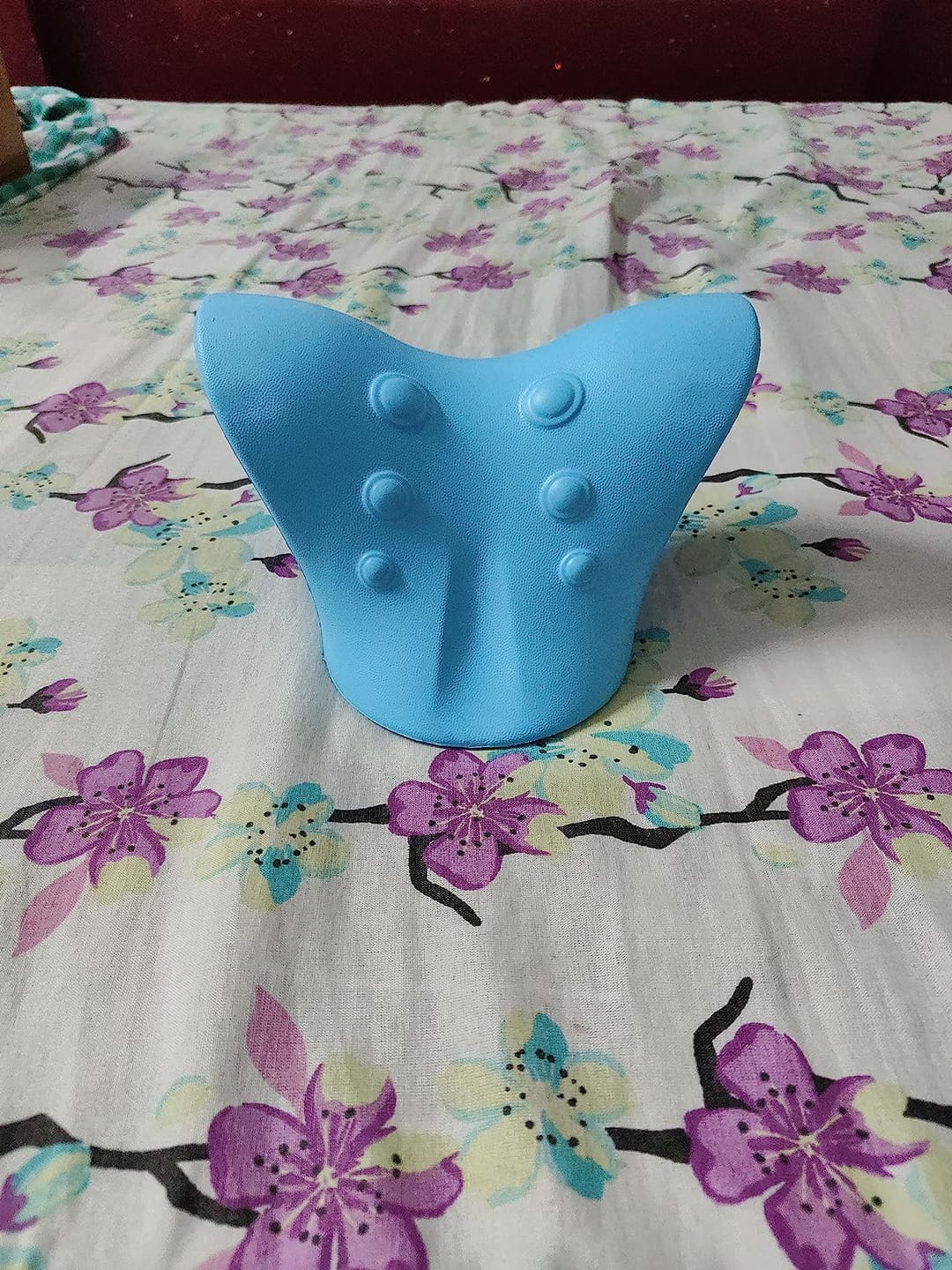 Customer photo review of NeckEase™ Cervical Neck Relaxer — Ergonomic Pain Relief Pillow