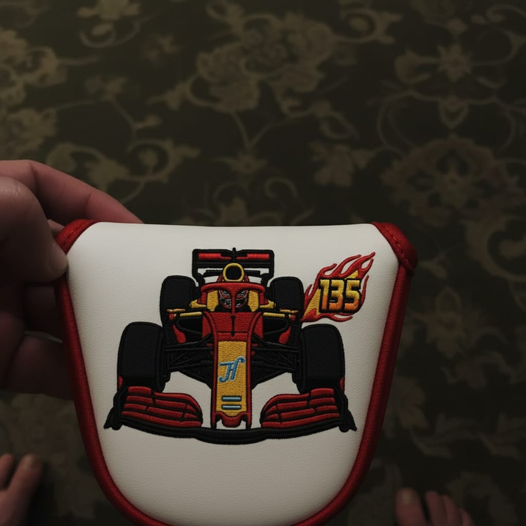 Customer photo review of On Fire Mallet Cover