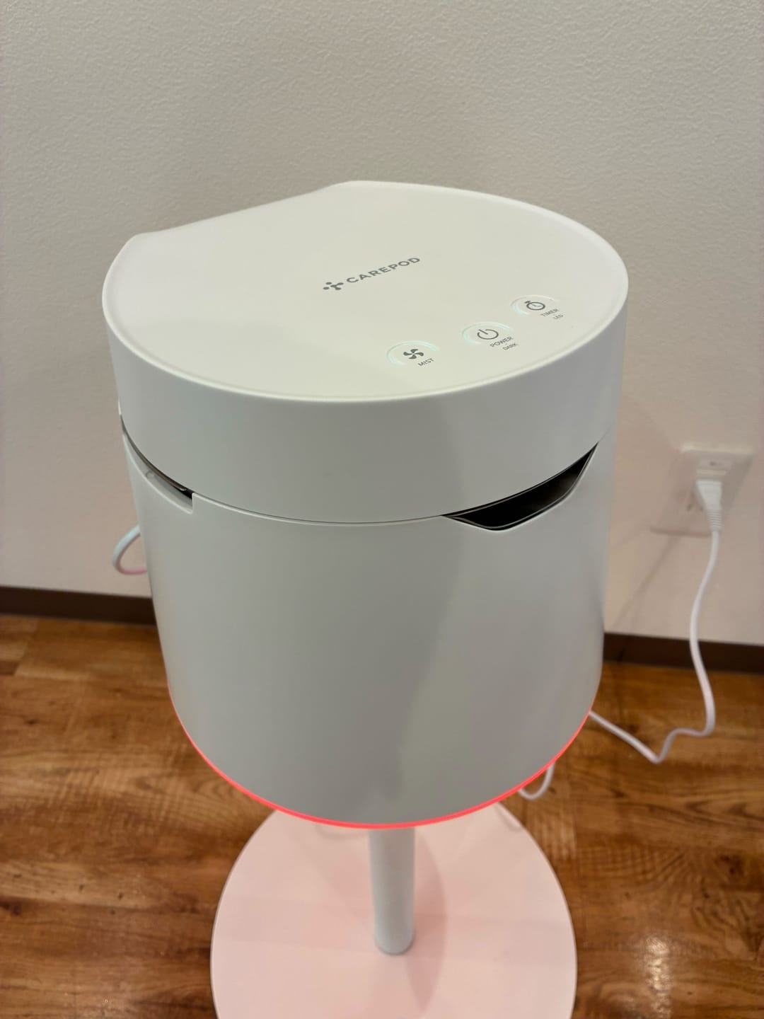 Customer photo review of 7カラームードインテリア加湿器 Lighting (J40LS) スタンド付き