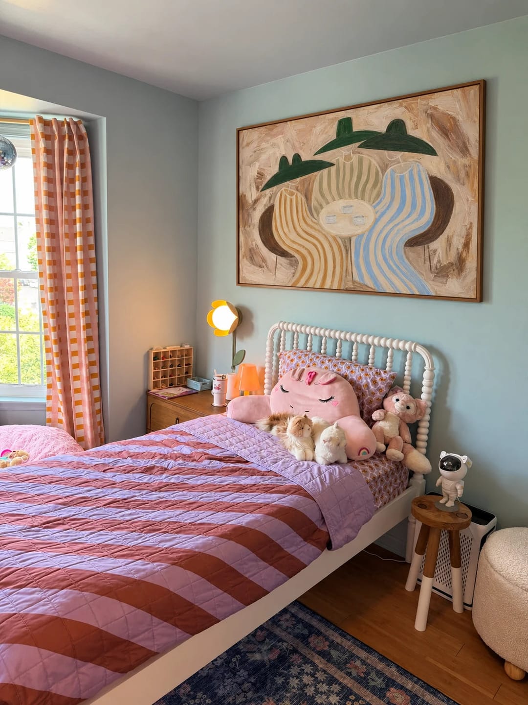 Customer photo review of Vintage Americana Art｜Three Quiet Moments