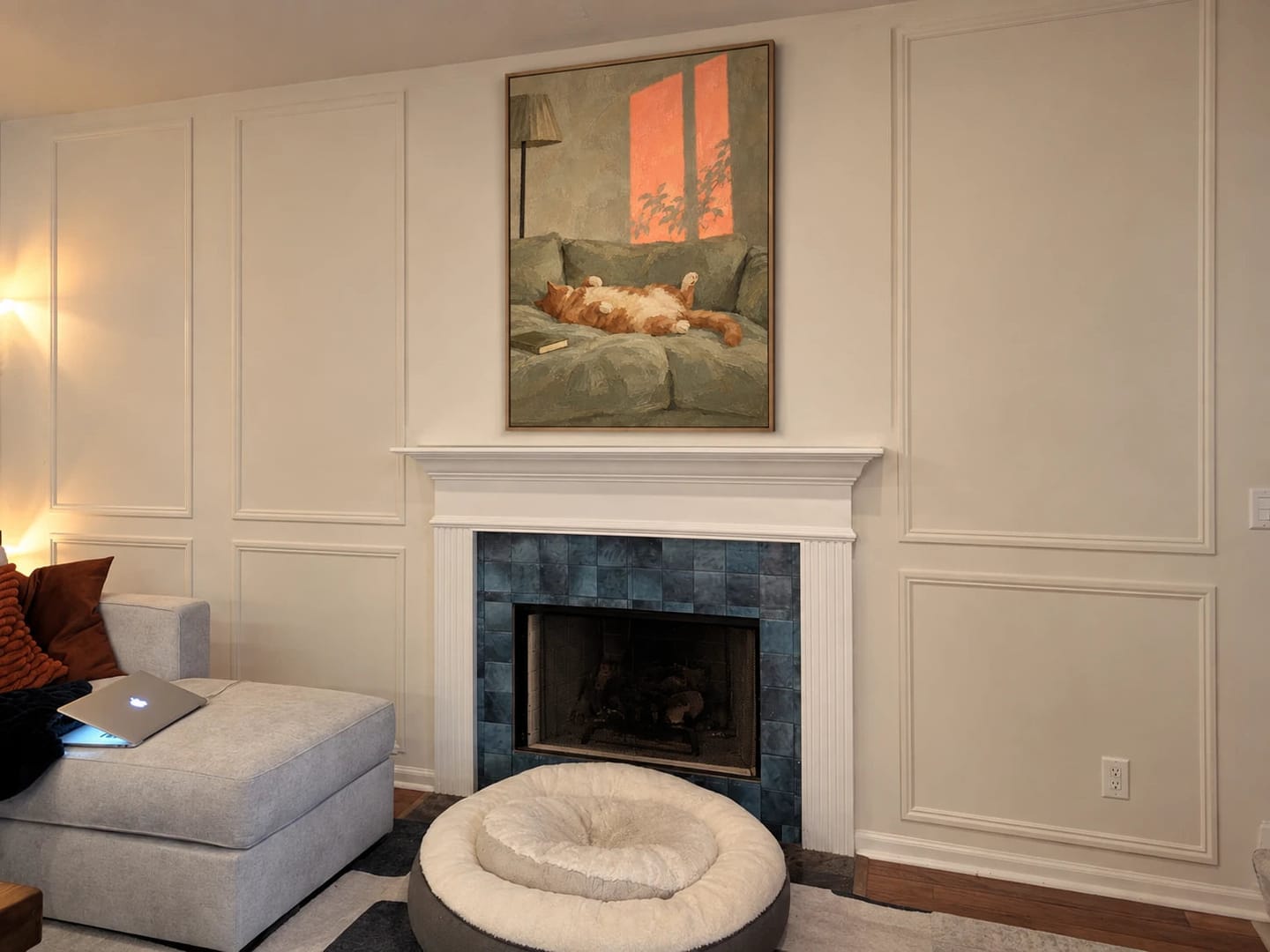 Customer photo review of Expressive Contemporary Art｜Afternoon Rest