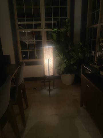 Customer photo review of Rocketlamp | Floor Lamp | Black Walnut