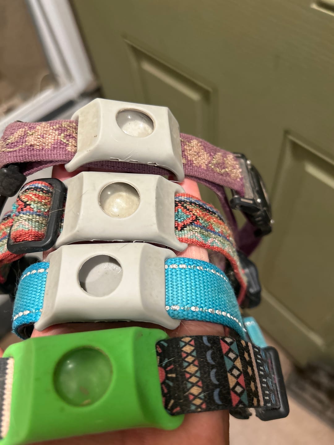 Customer photo review of FurLife™ - 12 Months All Natural Flea and Tick Tags for Dogs
