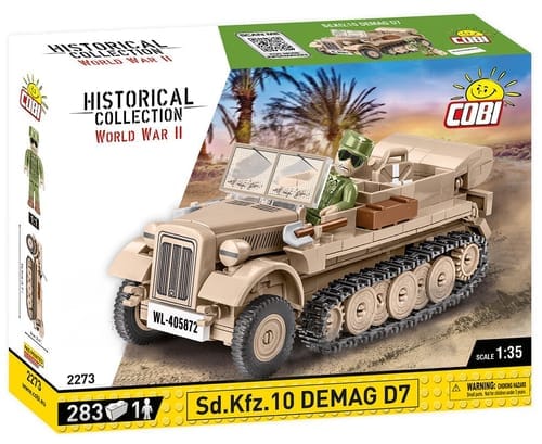 Customer photo review of COBI Sd.Kfz. 10 Demag D7: Set #2273
