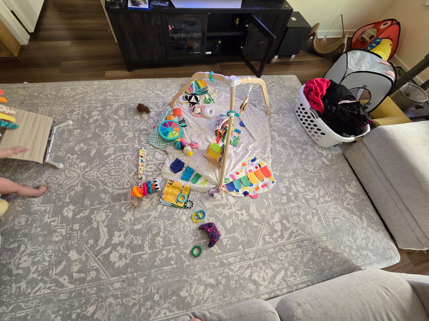 Customer photo review of Designer Relax Mat - 1.4" Thick Foam Base