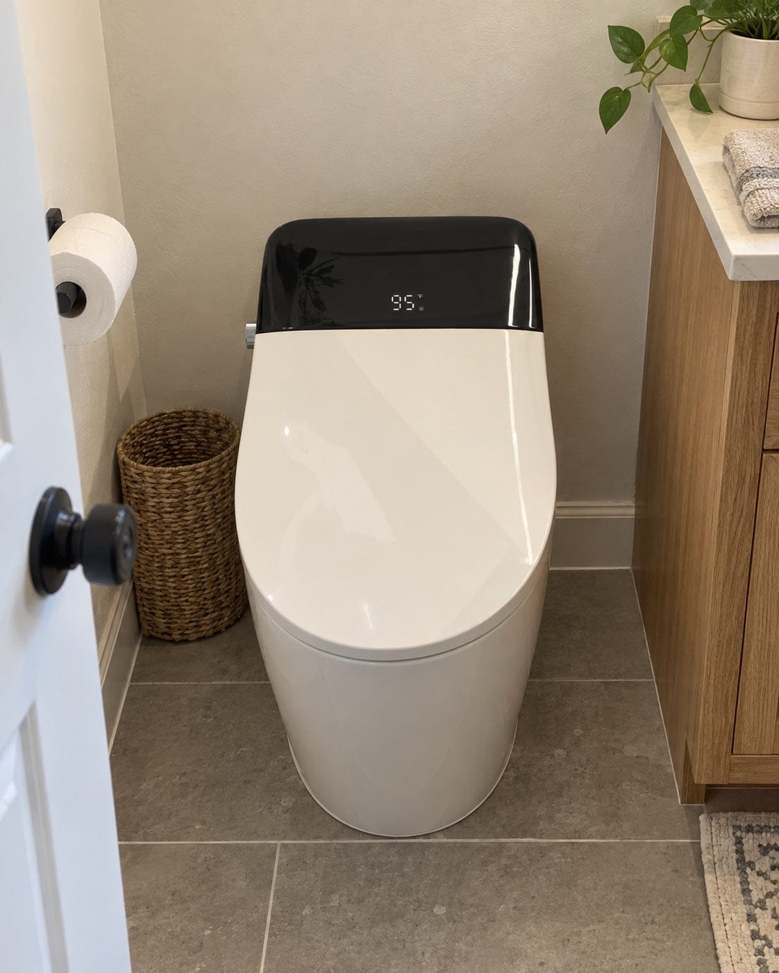 Customer photo review of SERIN Smart Toilet